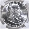 Image 2 : 1958-D FRANKLIN HALF DOLLAR  NGC MS-64 FBL