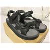Image 1 : MBT Kisumu Black 11.5 Leather Sandal