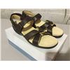 Image 1 : AravonKira Adjustable Brown Narrow Sandal 10