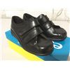 Image 1 : Easy B Orthopedic Velcro Black Shoe size 4UK