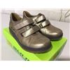 Image 1 : Sano Enjoy Pewter Grooved Sole Shoe with Velcro Straps 6