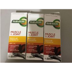 Lot of Rub-A535 Muscle & Joint (3 x 50g)