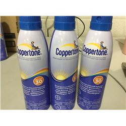 Lot of Coppertone Spray Sunscreen SPF 30 (3 x 177ml)