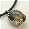 Image 1 : Sterling Silver Smokey Quartz Pendant (11.21g) Retail $450