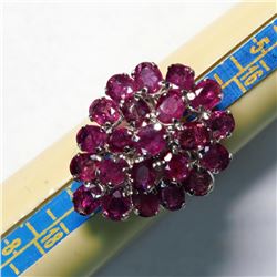 Sterling Silver Ruby Ring (7.83g) Retail $390