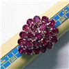 Image 1 : Sterling Silver Ruby Ring (7.83g) Retail $390