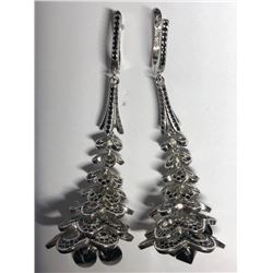 $200 Siver Onyx Earrings (app 25g)