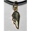 Image 2 : Silver Gold Plated Pendant Necklace