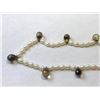 Image 2 : Sterling Silver Clasp Fresh Water Pearl & Smokey Quartz Necklace