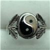 Image 1 : Silver Ying Yang Ring