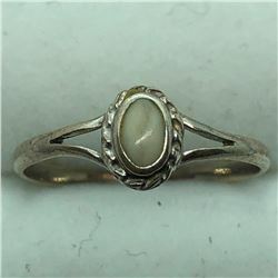 Silver Gemstone Ring