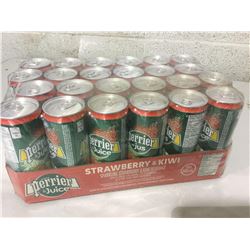 Case of Perrier Strawberry & Kiwi Juice (24 x 330ml)