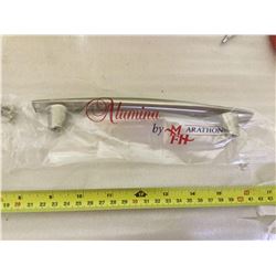 Lot of Brushed Nickel Cabinetry Handles/pulls