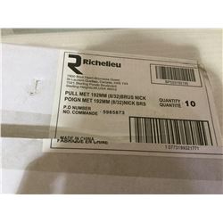 Lot of Richelieu Brushed Nickel Pulls (192 mm)