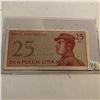 Image 1 : Uncirculated CRISP Bank of INDONESIA 25 Lima Sen Note Serial CMN076408