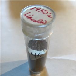 Roll of 31 Assorted 1950s different Grades and Mints Lincoln Pennies