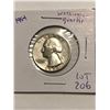 1954 Washington Silver Quarter Nice Higher Grade