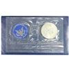 Image 2 : 1972-S  IKE SILVER DOLLAR UNCIRCULATED (BLUE PACK)