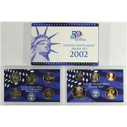 2002 US PROOF SET (WITH BOX)