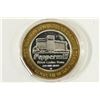 Image 2 : CASINO $10 SILVER TOKEN (UNC) PEPPERMILL HOTEL
