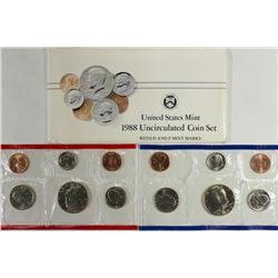 1988 US MINT SET (UNC) P/D (WITH ENVELOPE)