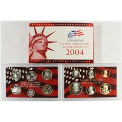 2004 US SILVER PROOF SET (WITH BOX)