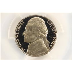 1976-S JEFFERSON NICKEL PCGS PR69 DCAM