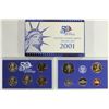 Image 2 : 2001 US PROOF SET (WITH BOX)