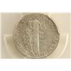 Image 2 : 1945-S MICRO S MERCURY DIME PCGS F15