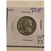 Image 1 : 1957 P Washington Silver Quarter Dollar Nice Early US Coin