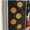 Image 2 : 2001 GOLD EDITION Mint Complete State Quarters Set NY NC RI VT KY in Original Package