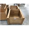 Image 1 : 4 WOODEN PALLET CRATES