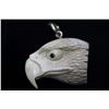 Image 1 : Hand Carved Antler Eagle Pendant