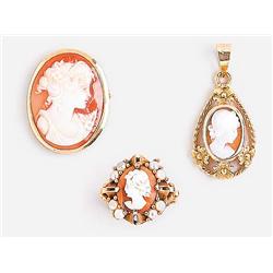 Brooch, Pendant, Ring