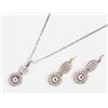 Image 1 : Chain with Pendant and a Pair of Earrings  