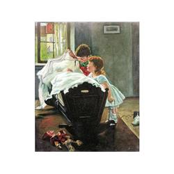 Huszti, Pál  Kunszentmárton, 1895 - ,  Baby in th