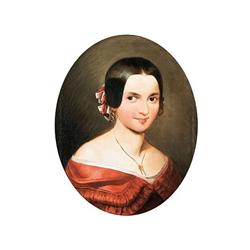 Central European painter, mid 19th century  Portr