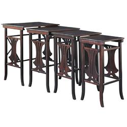 Nest of Tables, 4 Pieces