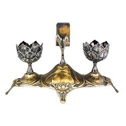 Art Nouveau Style Cigarette Set