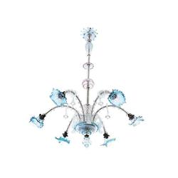 Chandelier from Murano - with 6 Branches