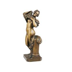 French sculptor 19th century - Undressing Woman