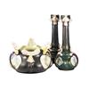 Image 1 : Art Nouveau Style Vases and Cachepot