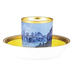 Viennese Coffee Cup with Saucer