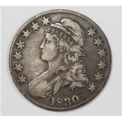 1830 BUST HALF DOLLAR