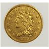 Image 1 : 1836 $2.50 CLASSIC GOLD