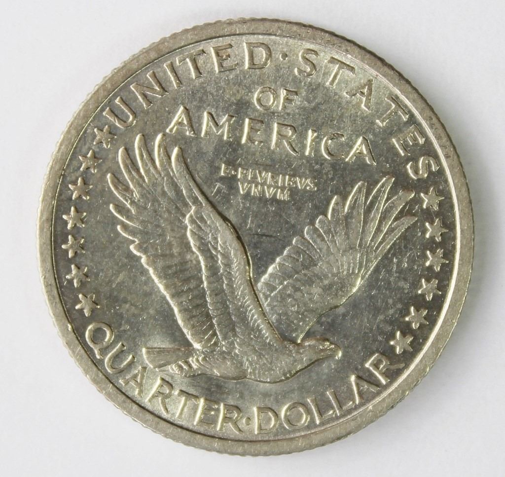1917 TYPE 1 STANDING LIBERTY QUARTER
