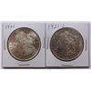 Image 1 : LOT OF TWO MORGAN SILVER DOLLARS