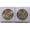 Image 2 : LOT OF TWO MORGAN SILVER DOLLARS