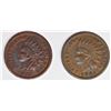 Image 1 : TWO INDIAN CENTS: SEE DESCRIPTION