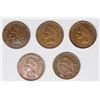 Image 1 : LOT OF INDIAN CENTS: SEE DESCRIPTION